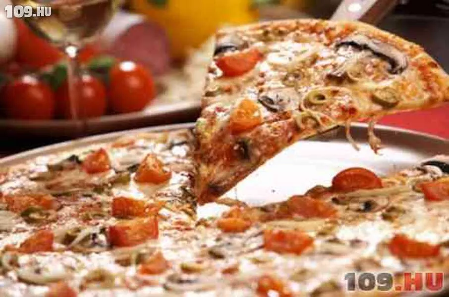 Vegetáriánus pizza (24cm-es)